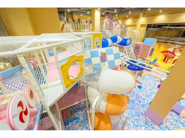 Customized Commercial Indoor Soft Play Area Children Playground Fun Park Set With Different Games