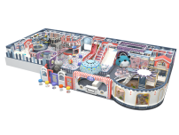 Good Quality Shopping Mall Commercial Children Indoor Trampoline Park Indoor Playground Kids Indoor Playground With Big Slide