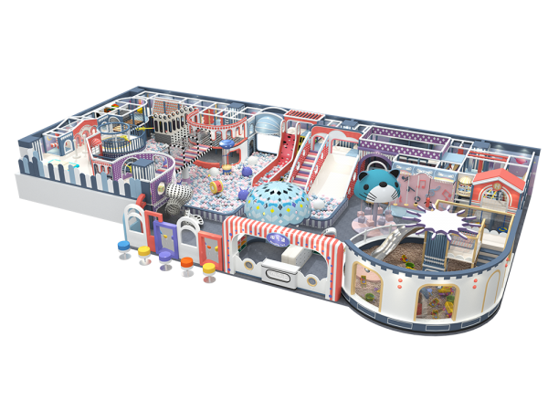 Good Quality Shopping Mall Commercial Children Indoor Trampoline Park Indoor Playground Kids Indoor Playground With Big Slide