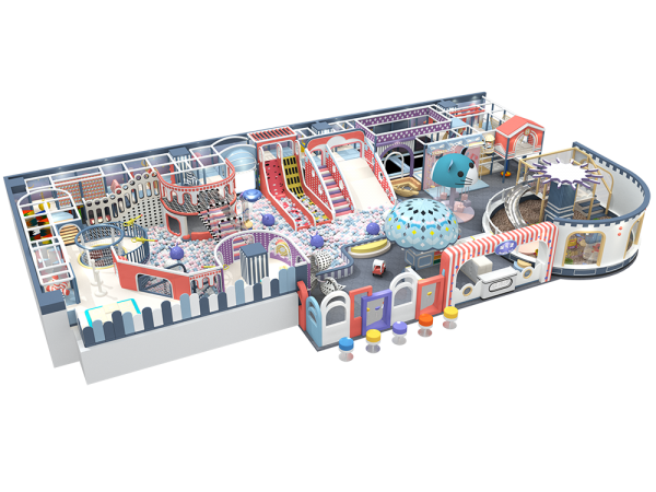 Good Quality Shopping Mall Commercial Children Indoor Trampoline Park Indoor Playground Kids Indoor Playground With Big Slide