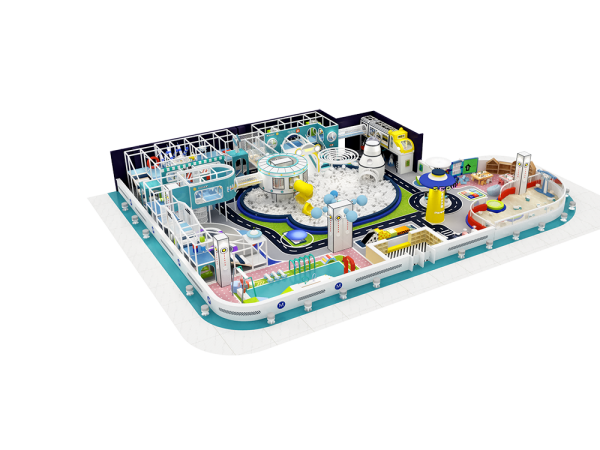 Kids Indoor Play Center New Design Amusement Park Slides Soft Play Equipment Children's Indoor Playground