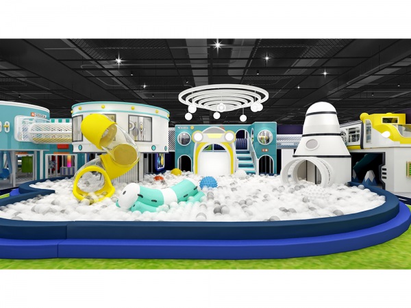 Kids Indoor Play Center New Design Amusement Park Slides Soft Play Equipment Children's Indoor Playground