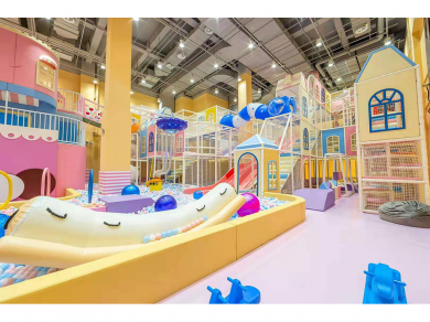 Customized Commercial Indoor Soft Play Area Children Playground Fun Park Set With Different Games