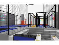 Factory Free Design Children Indoor Playground Equipment Hot Selling Commercial Big Size Indoor Trampoline Park For Kids Adults