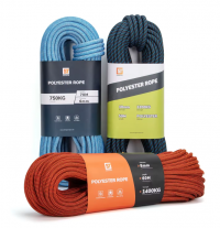 High Strength Polyester Nylon Braided Rope