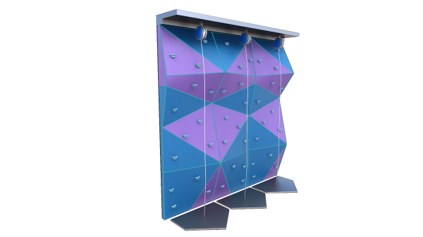 Indoor International Quality 3D Climbing Wall Fiberglass Real Rock effect Unique Look Rock Climbing Wall Indoor or Outdoor for Kids Amusement