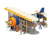 Factory directly supplier popular children favorite airplane outdoor playground