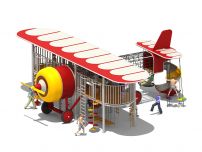 Factory directly supplier popular children favorite airplane outdoor playground